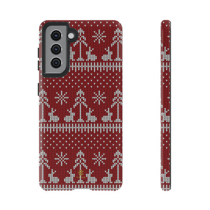 Red Xmas Samsung Galaxy case