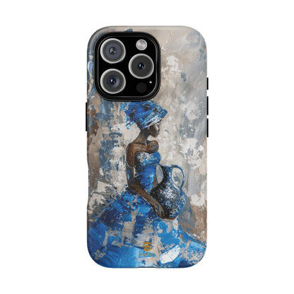 Blue Muse iPhone Case