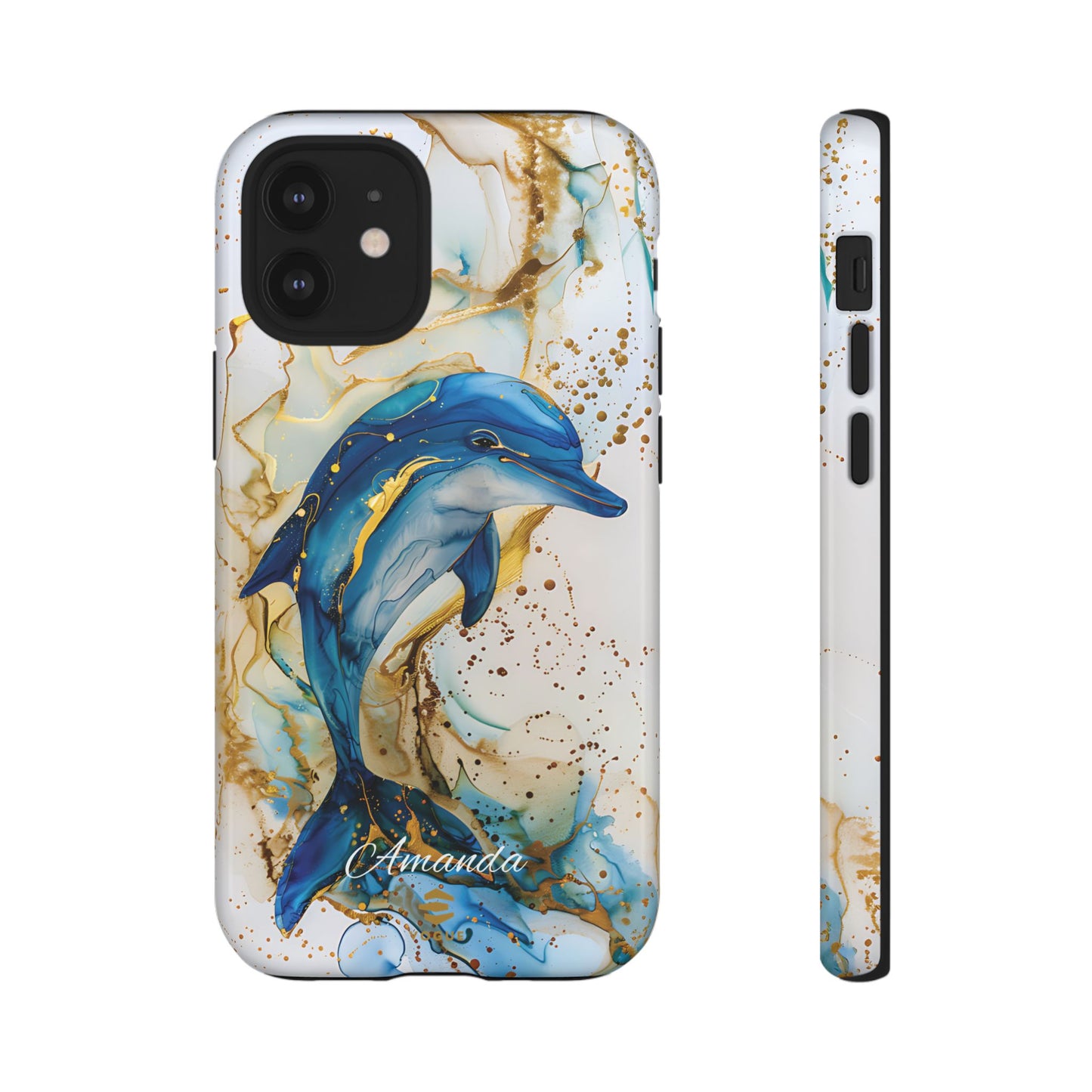 Custom Dolphin iPhone Case