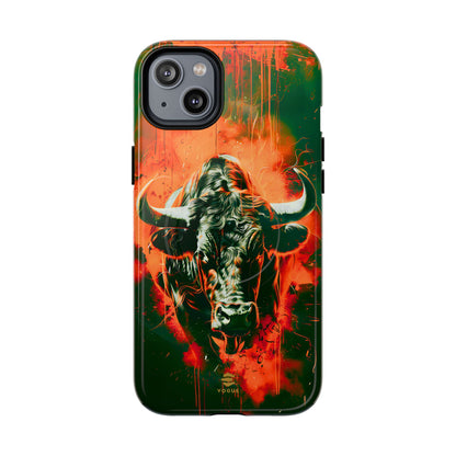 Green Bull MagSafe iPhone Case