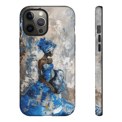 Blue Muse iPhone Case