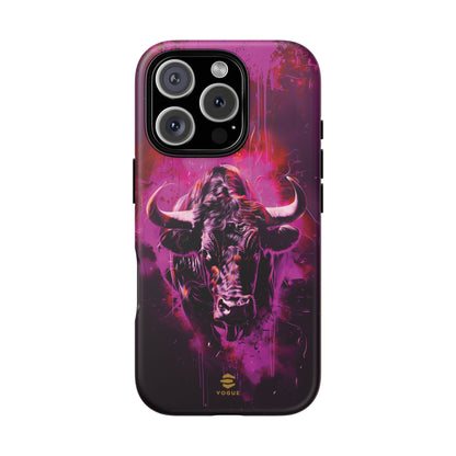 Bull Hot Pink iPhone Case