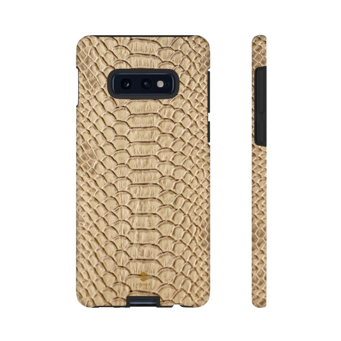 Funda Samsung con diseño de piel de serpiente