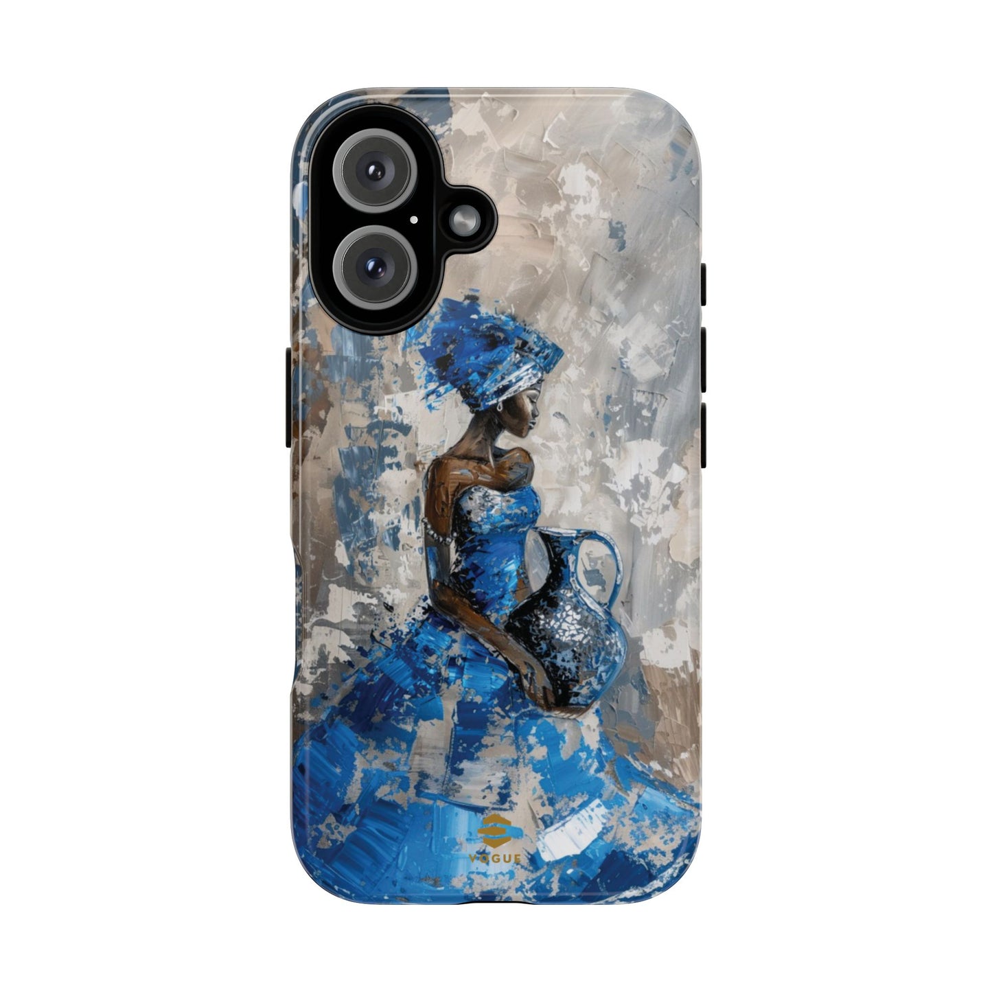 Blue Muse iPhone Case