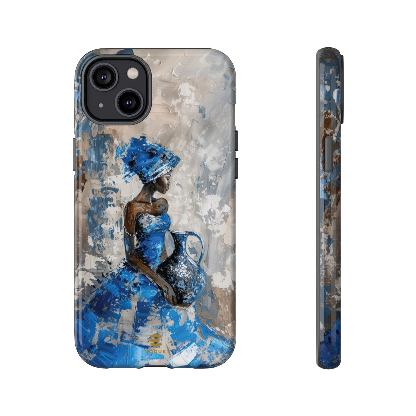 Blue Muse iPhone Case