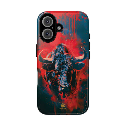 Bull Teal iPhone Case