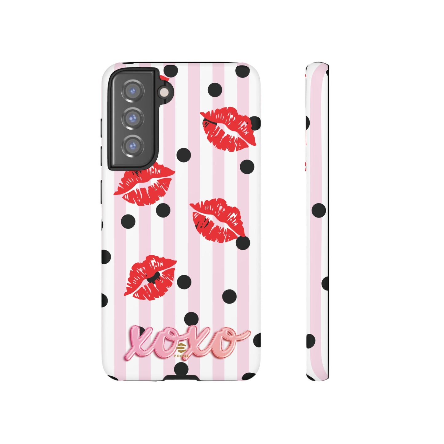 Berry Kiss Phone Case Valentine's day gift for her Samsung Galaxy Tough Case