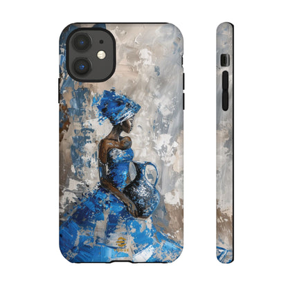 Blue Muse iPhone Case