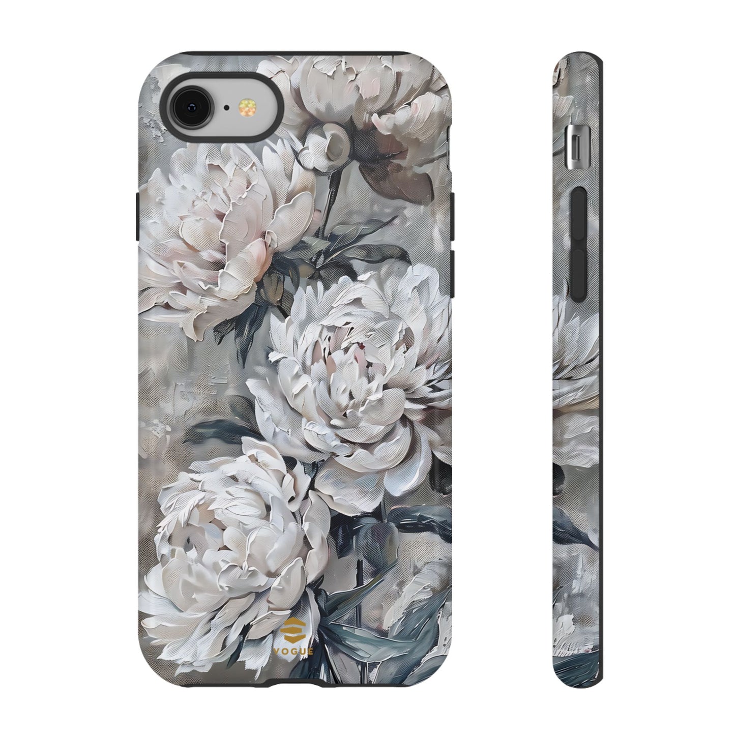 Funda para iPhone con pintura de peonías