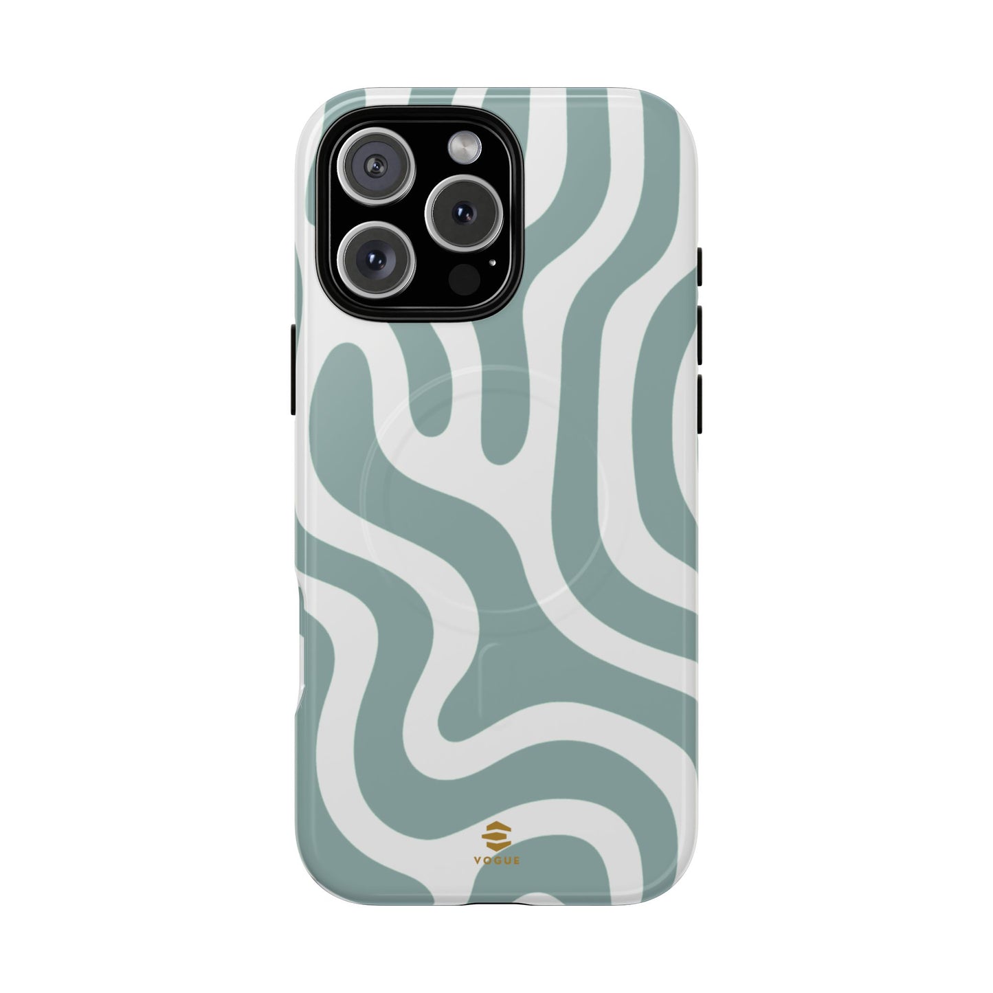 Crazy Abstract Lines MagSafe iPhone Case
