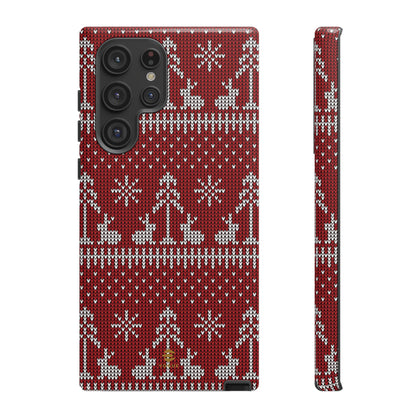 Red Xmas Samsung Galaxy case