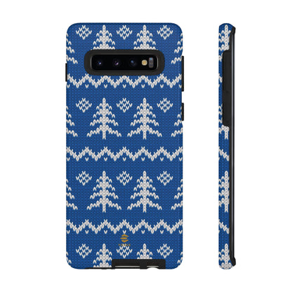 Blue Xmas Samsung Galaxy case