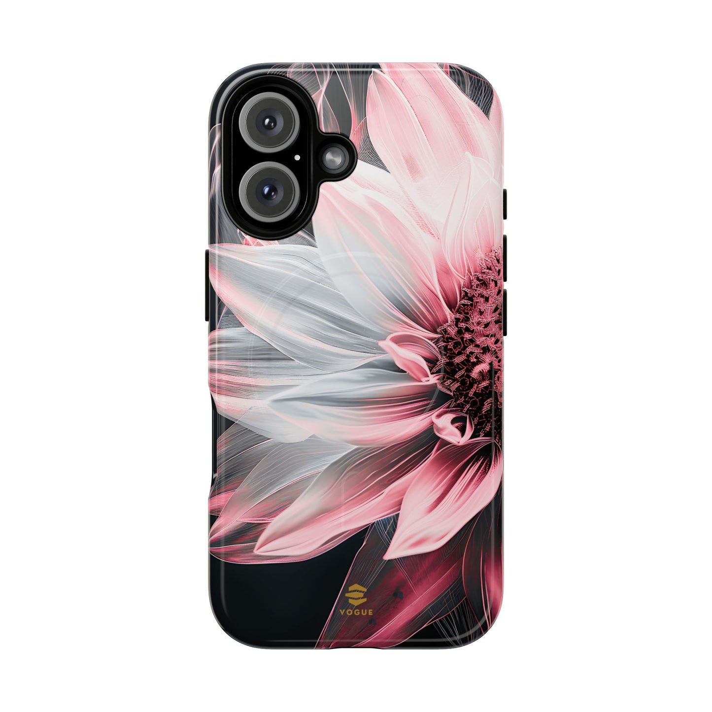 Pink Sunflower MagSafe iPhone Case