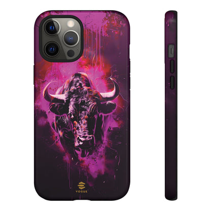 Bull Hot Pink iPhone Case