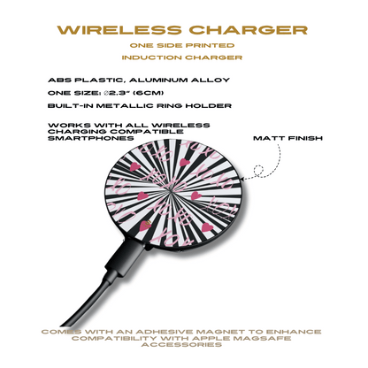 XOXO Funky design - Charger - Valentine's Day Love Gift for Her