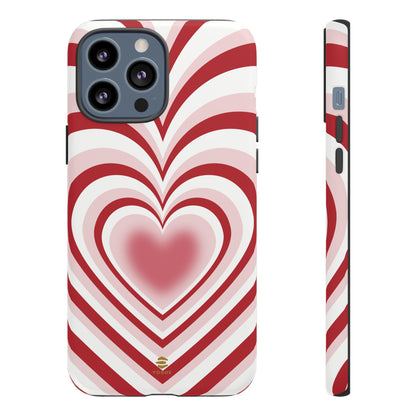 Red Hearts Design - Phone Case, Love, Valentine's Day Gift for Her