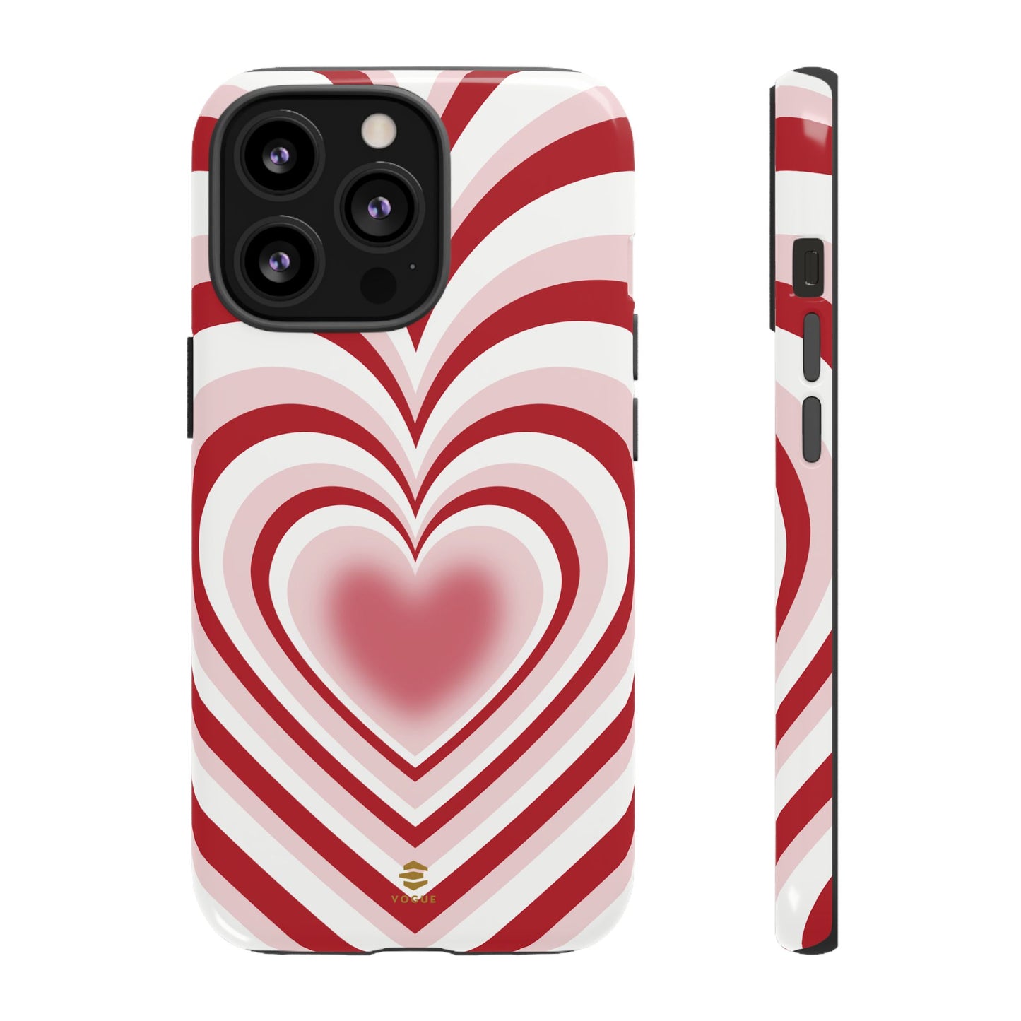 Red Hearts Design - Phone Case, Love, Valentine's Day Gift for Her