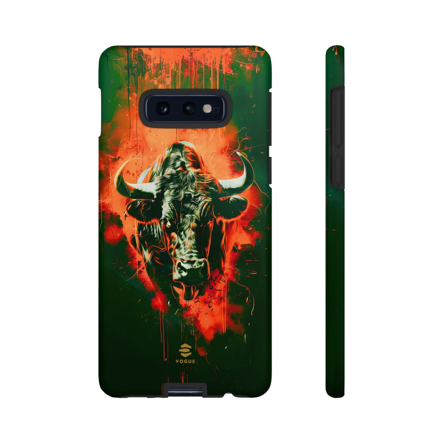 Green Bull Samsung Galaxy Tough Case