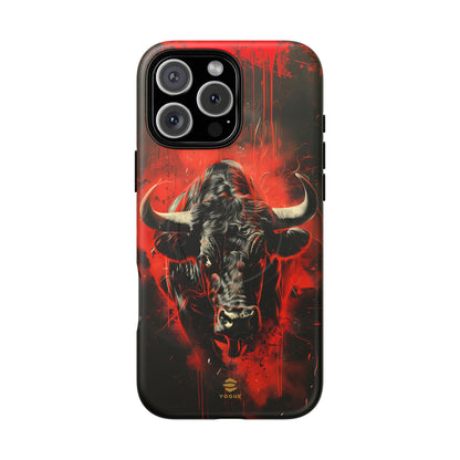 Bull Black MagSafe iPhone Case