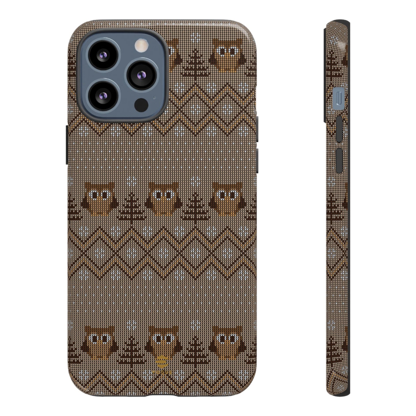 Owl Xmas Jumper iPhone case