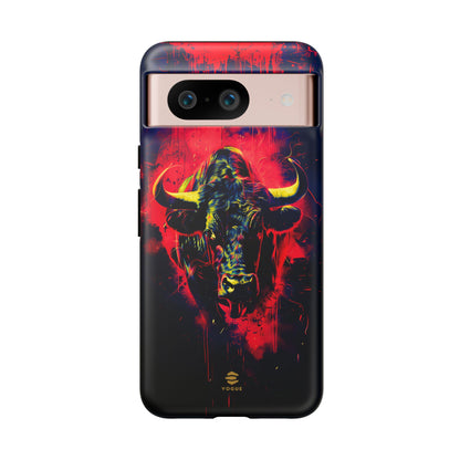 Bull Navy Google Pixel Tough Case