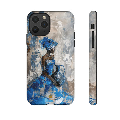 Blue Muse iPhone Case