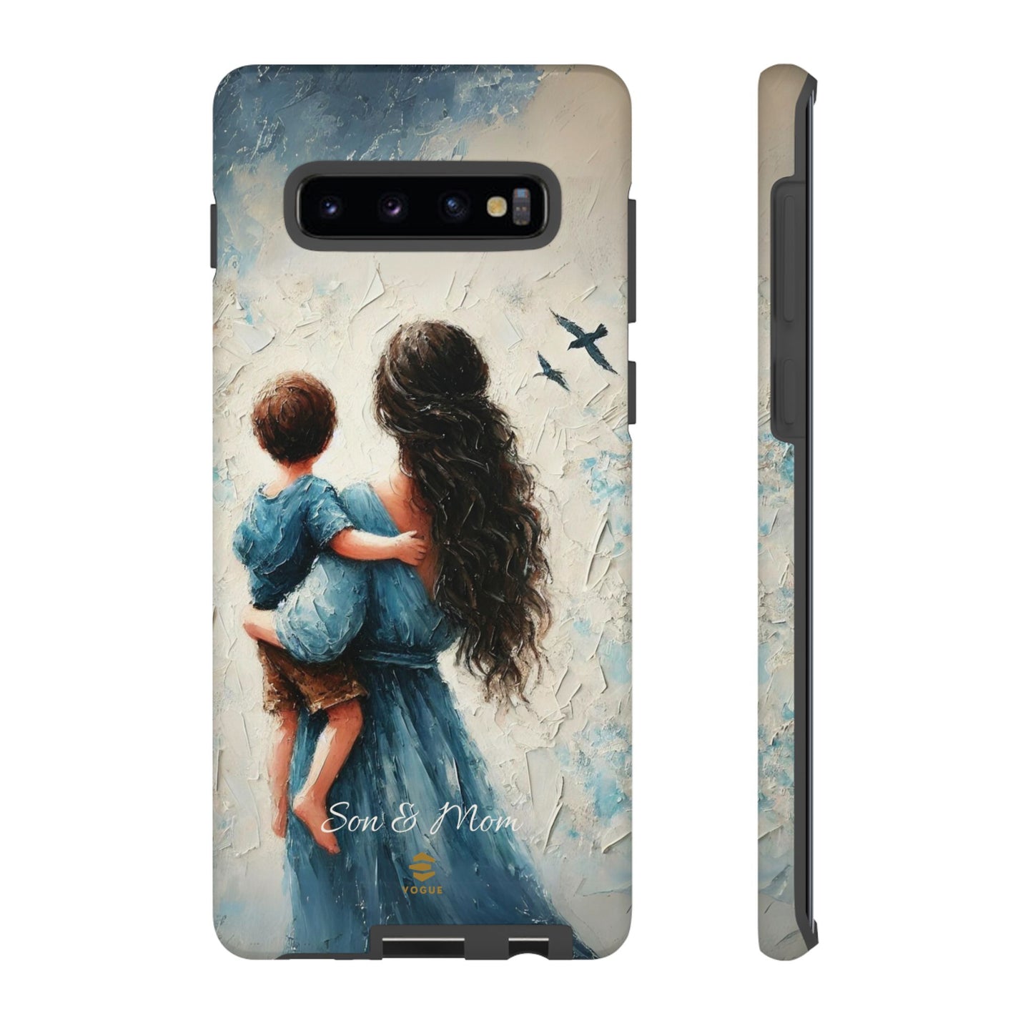 Custom Son & Mom Samsung Galaxy Tough Phone Case