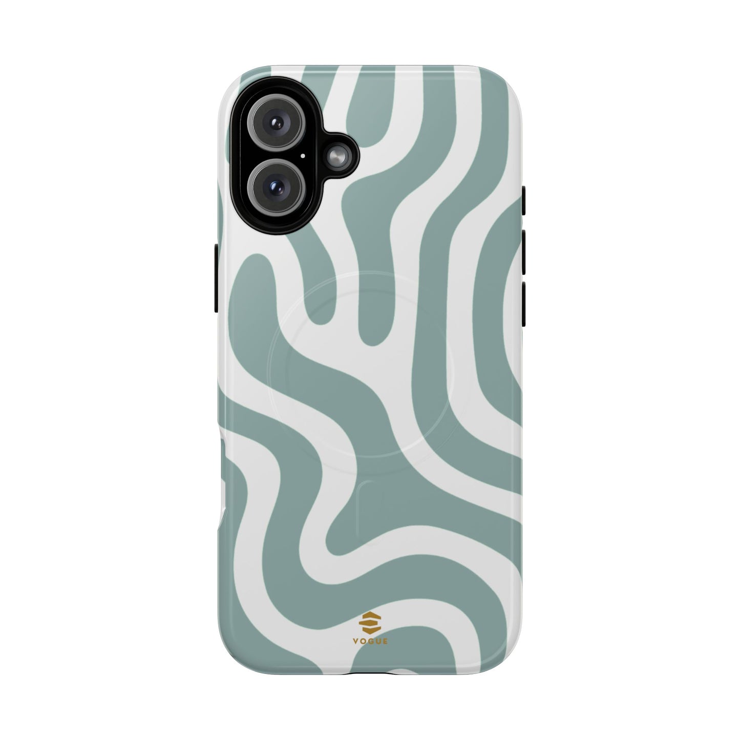 Crazy Abstract Lines MagSafe iPhone Case