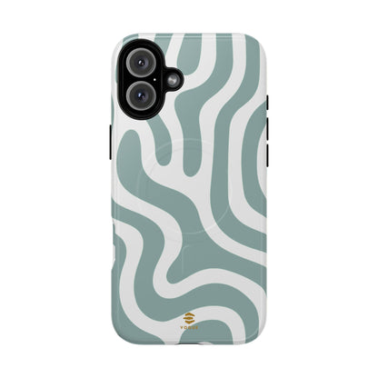 Crazy Abstract Lines MagSafe iPhone Case
