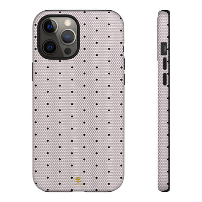 Funda para iPhone Allure con encaje color piel