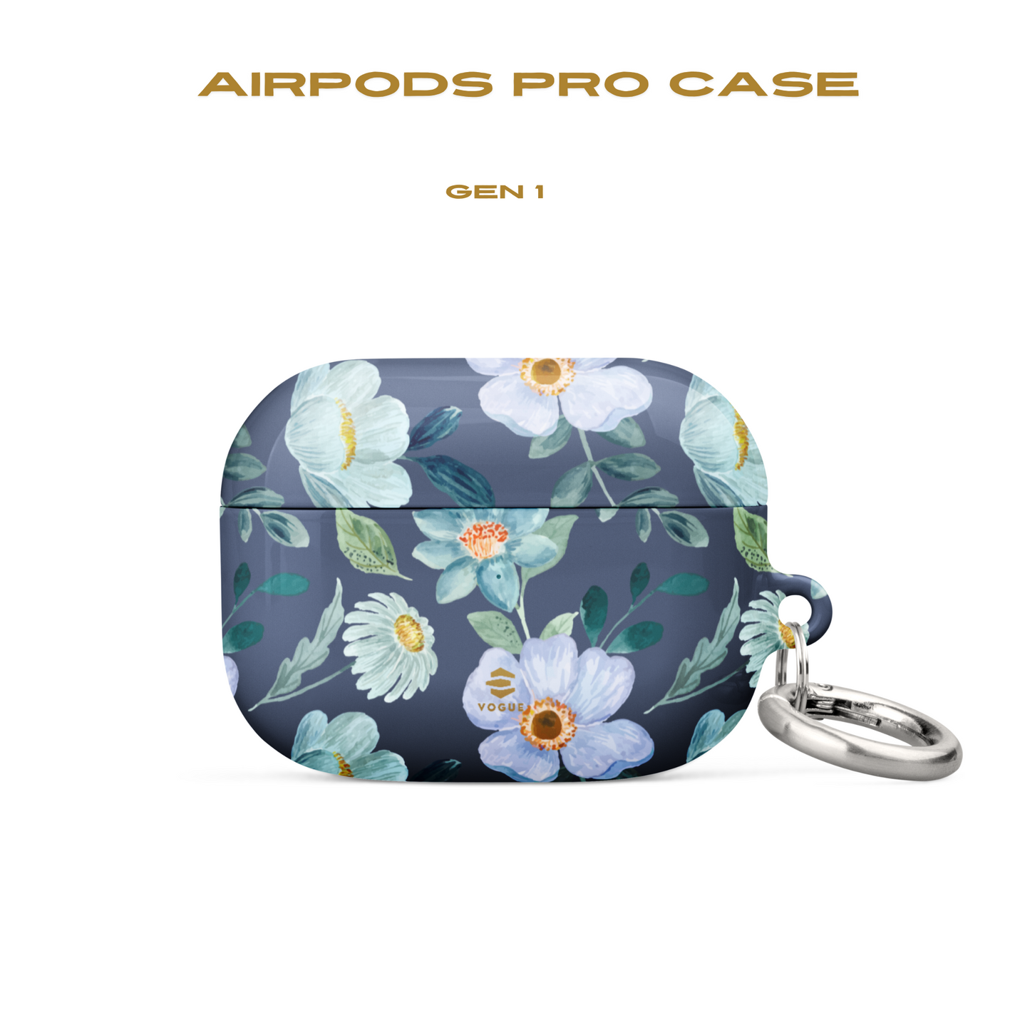 Midnight Blossom AirPod Cases