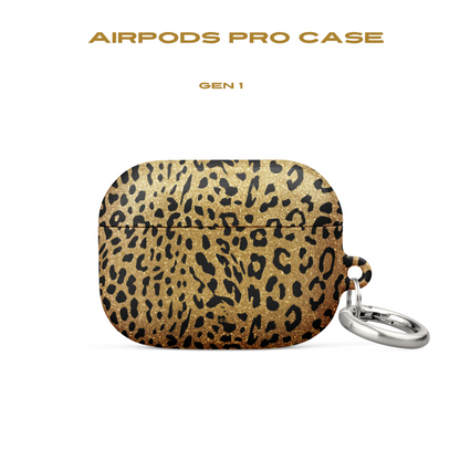 Gold Leopard AirPod Cases