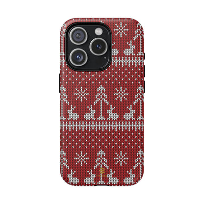 Red Xmas MagSafe iPhone Case