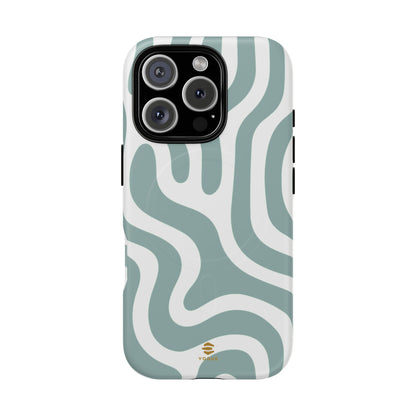 Crazy Abstract Lines MagSafe iPhone Case