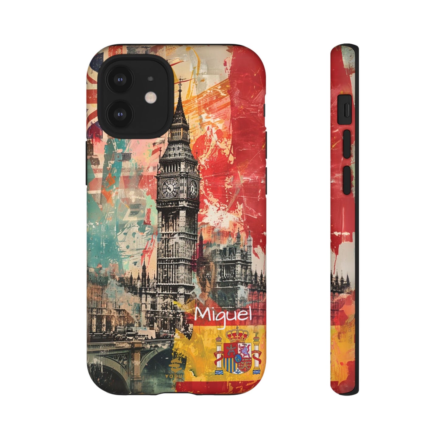 Custom Spanish in London iPhone Case