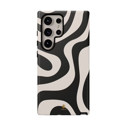 Black Swirl Samsung Galaxy Case