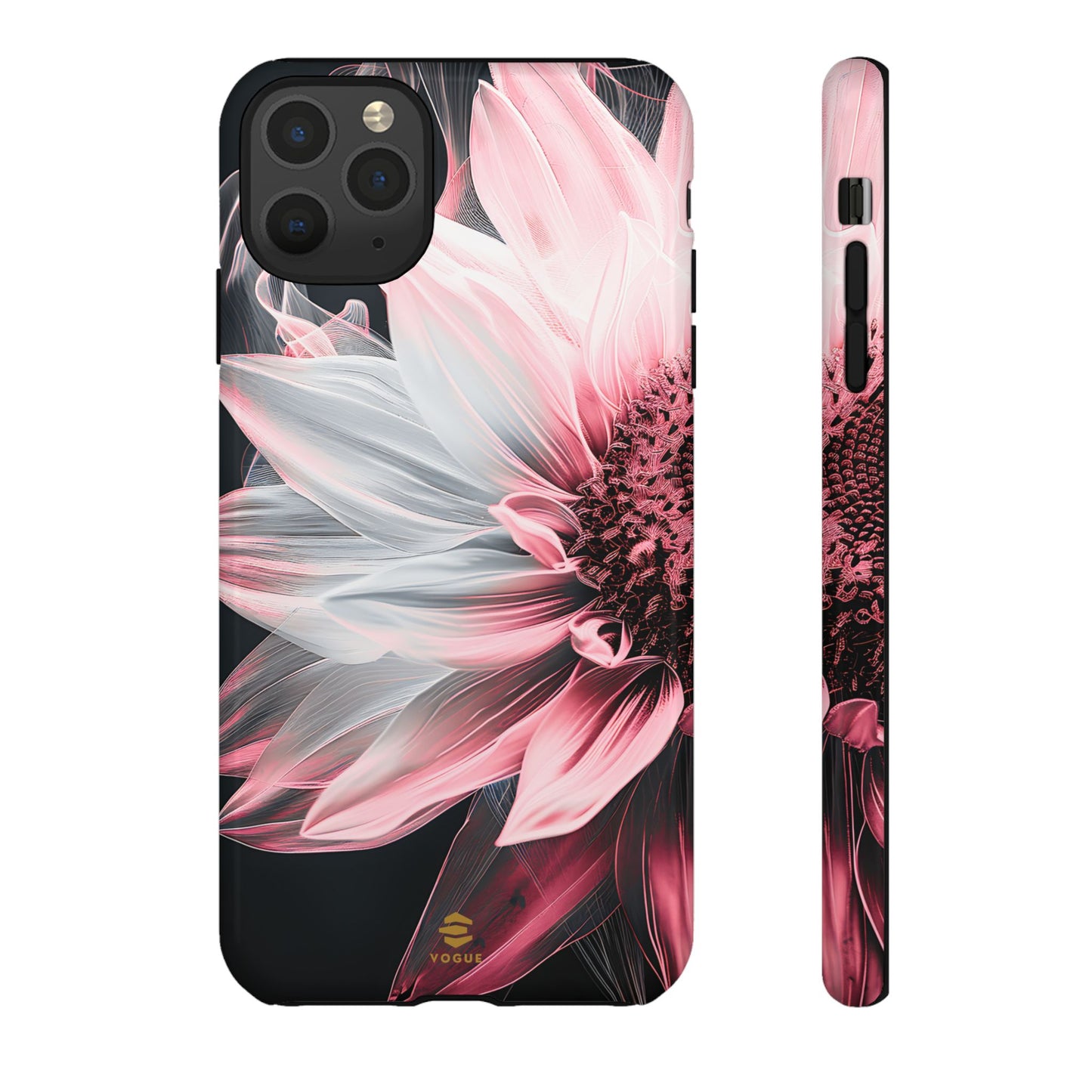 Pink Sunflower iPhone Tough Case