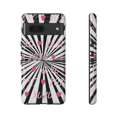 XOXO Valentine's Phone Case Tough for google pixel