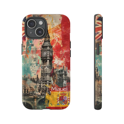 Custom Spanish in London iPhone Case