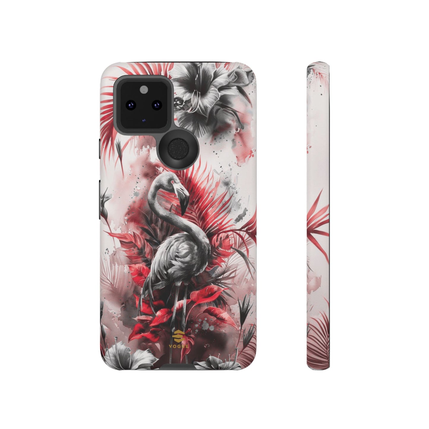 Flamingo Tropical Design Tough Phone Case Pixel