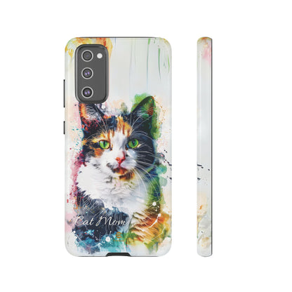 Custom Cat Mom Samsung Galaxy Tough Case