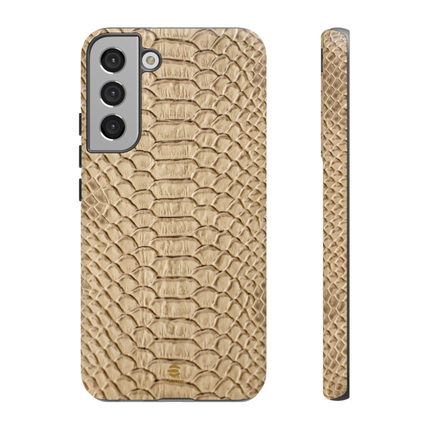 Funda Samsung con diseño de piel de serpiente