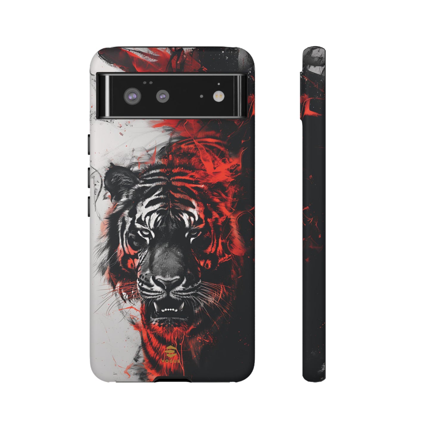 Estuche de Google con diseño de tigre