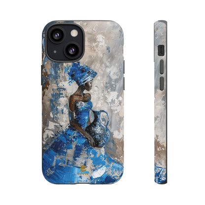 Blue Muse iPhone Case