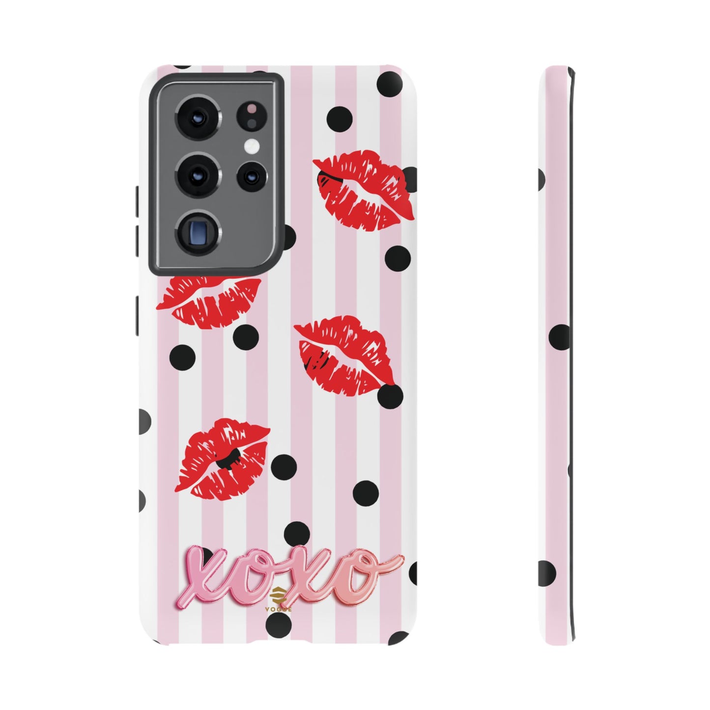 Berry Kiss Phone Case Valentine's day gift for her Samsung Galaxy Tough Case