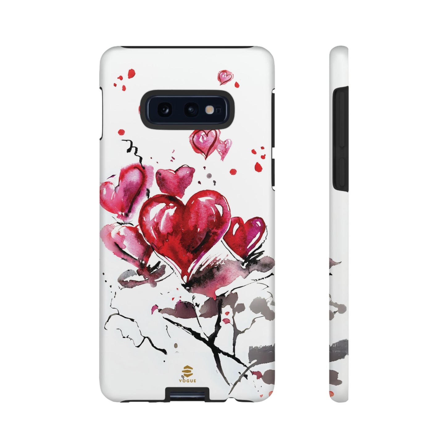 Abstract Hearts Art - Samsung  Phone Case, Love, Valentine's Day Gift for Her Protective tough cover