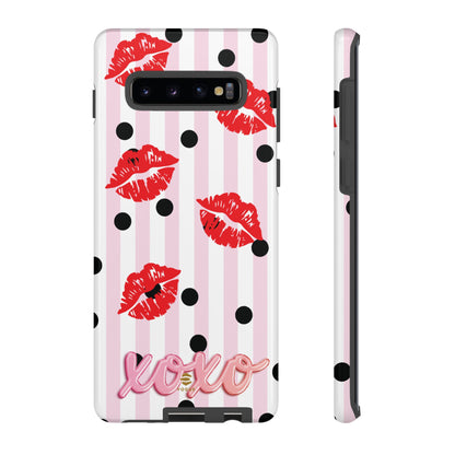 Berry Kiss Phone Case Valentine's day gift for her Samsung Galaxy Tough Case