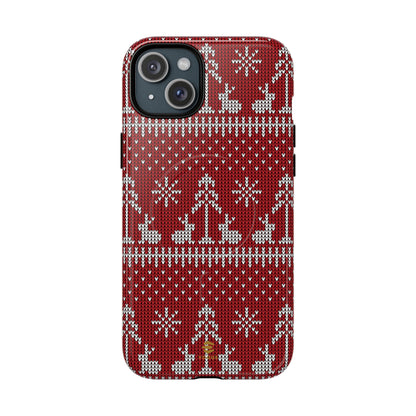 Red Xmas MagSafe iPhone Case