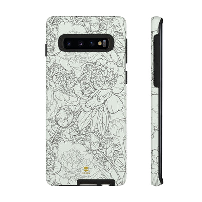 Sage Peony Garden Samsung Case