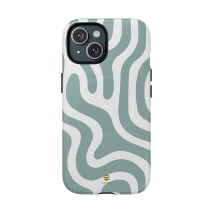 Crazy Abstract Lines MagSafe iPhone Case